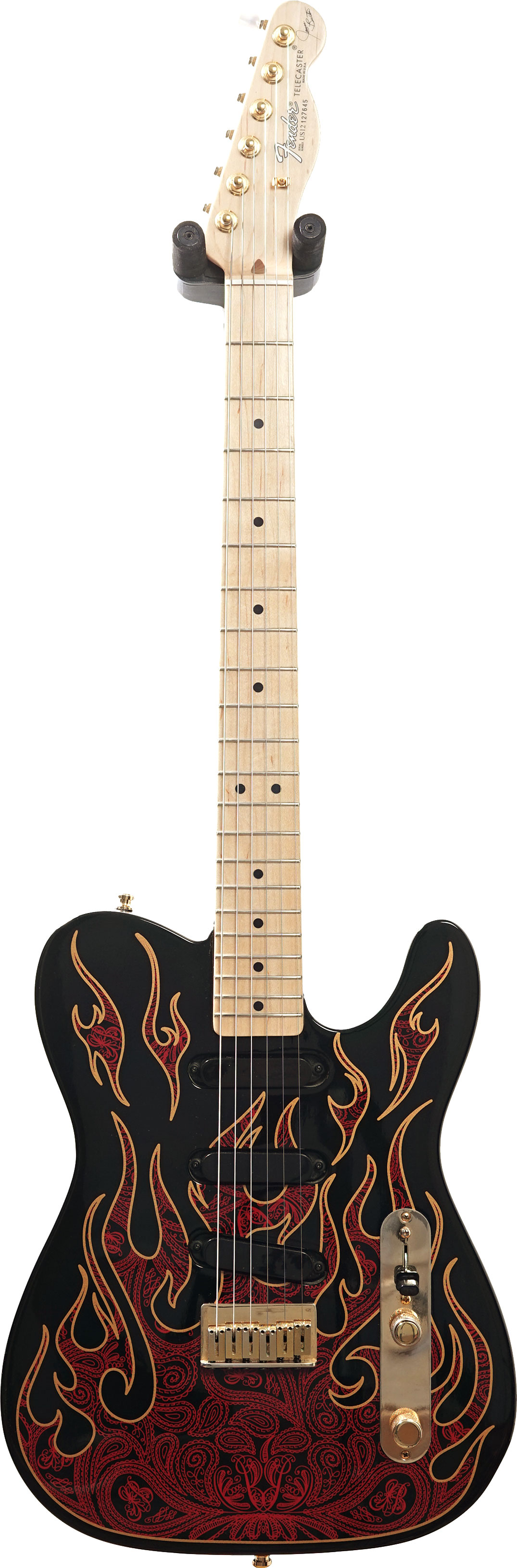Fender 2012 James Burton Telecaster Red Paisley Flames (Pre-Owned) #US12127645