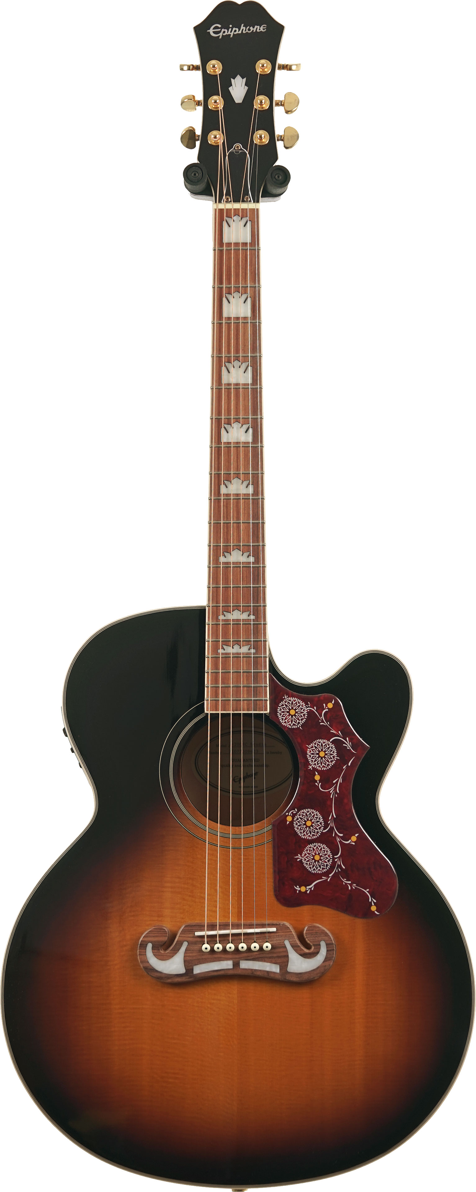 Epiphone 2021 J-200EC Studio Vintage Sunburst (Pre-Owned) #21072309623
