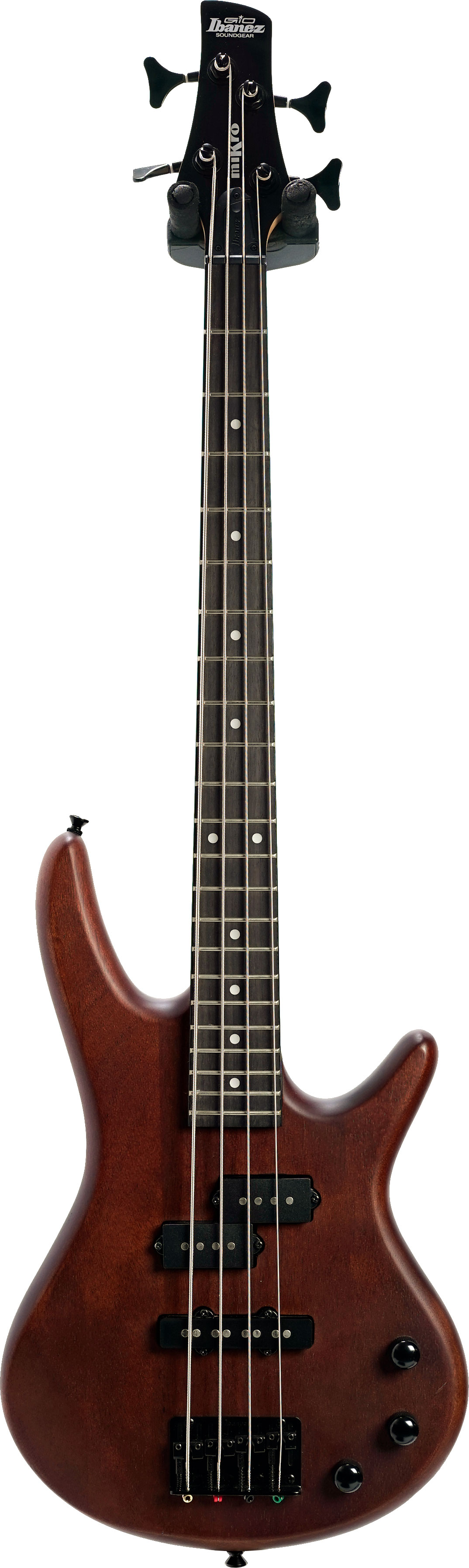 Ibanez Gio GSRM20B Walnut Flat Short Scale Bass (Pre-Owned) #GS211102425