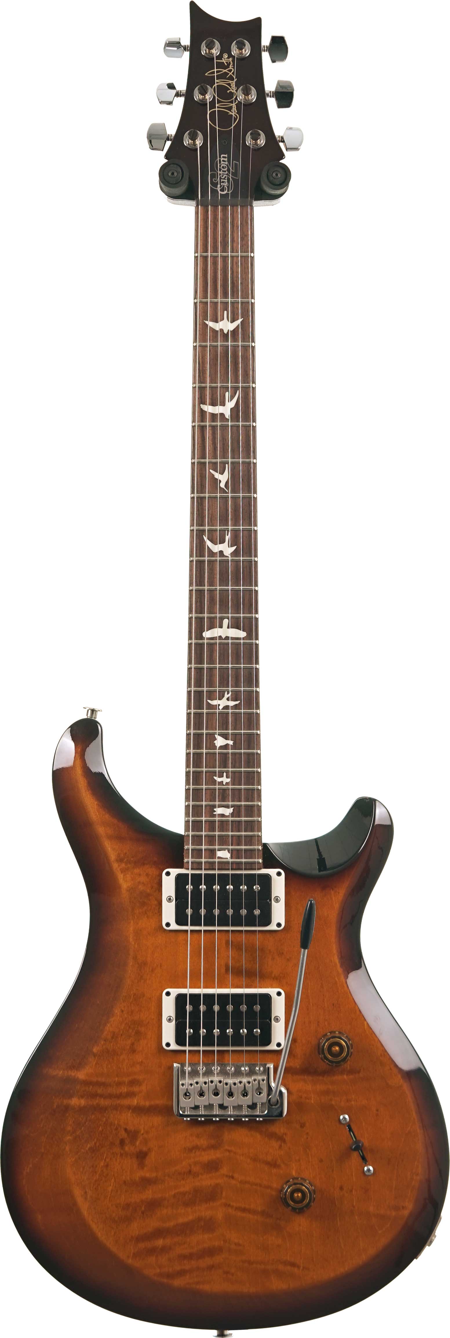 PRS S2 2024 Custom 24 Black Amber (Pre-Owned) #24S2074780