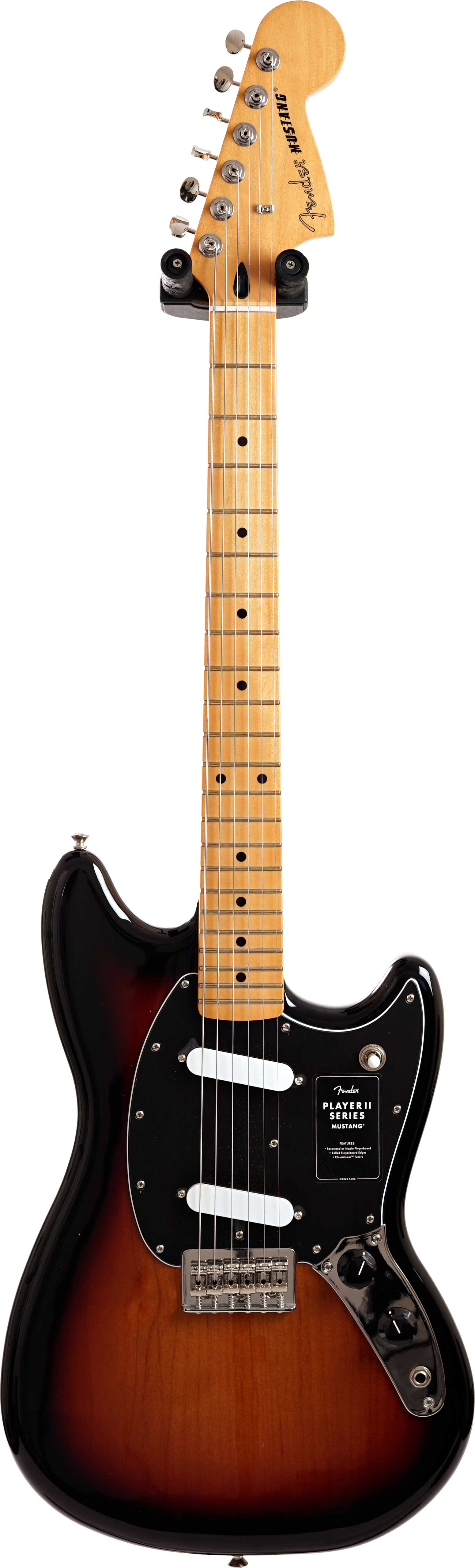 Fender 2026 Player II Mustang Maple Fingerboard 3-Color Sunburst (Pre-Owned) #MX25111064