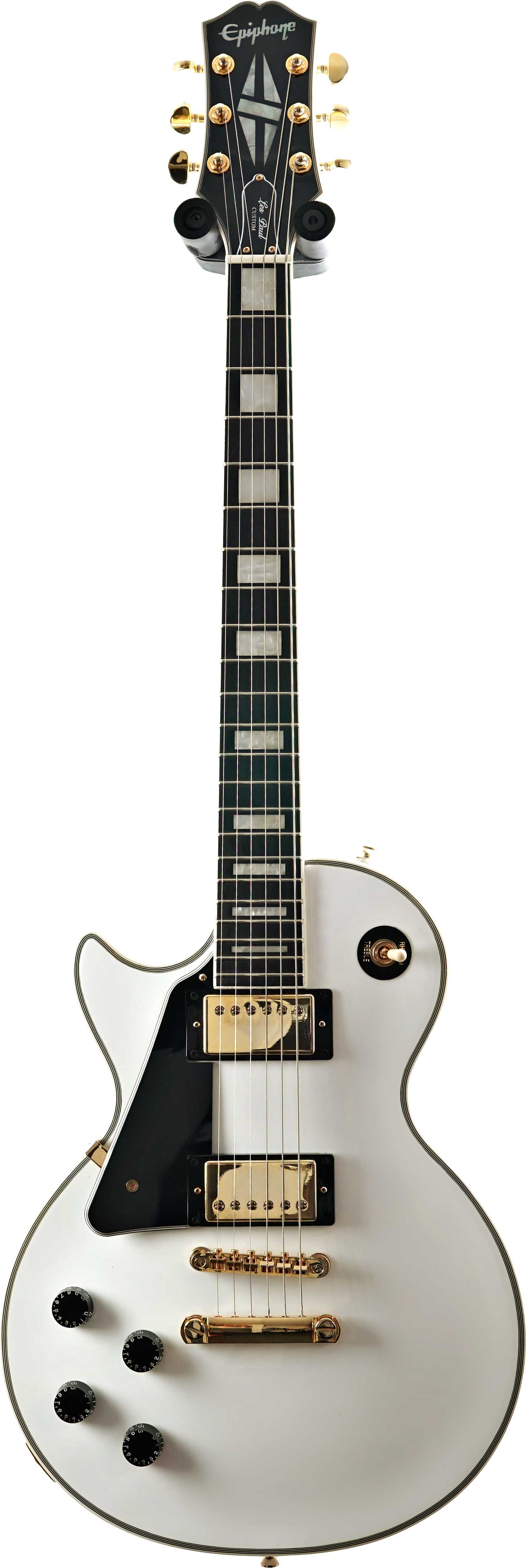 Epiphone 2023 Les Paul Custom Alpine White Left Handed (Pre-Owned) #23051521885