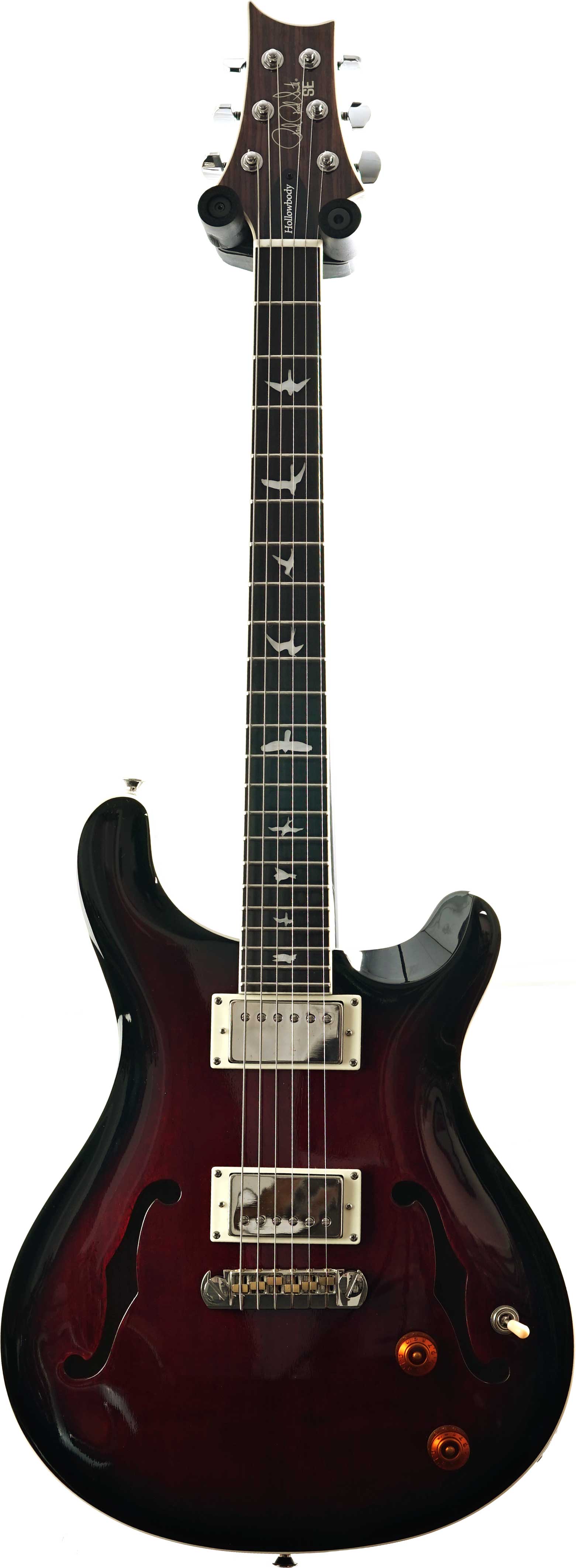 PRS 2022 SE Hollowbody Standard Fire Red Burst (Pre-Owned) #CTCF09546