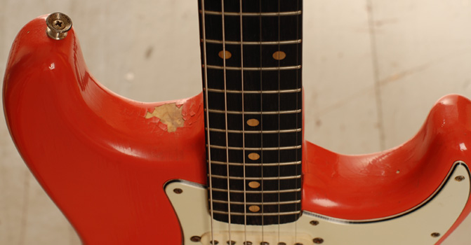 Fender 62 Strat Fiesta Red ORIGINAL! #88555