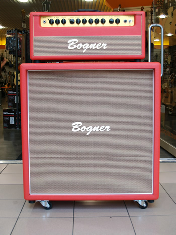 Bogner 412 Cab Straight Red Tolex