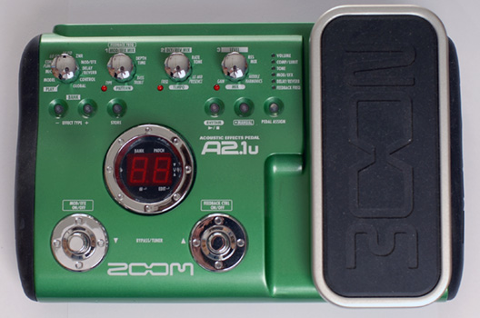 Zoom A2.1U Multi Effects Pedal guitarguitar