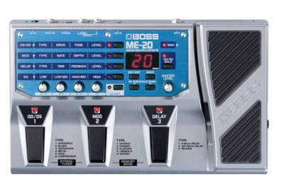 BOSS ME20 Guitar Multi Effects Pedal guitarguitar