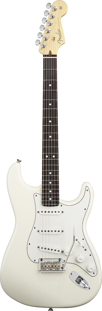 Fender American Standard Stratocaster Rosewood Fingerboard Olympic White