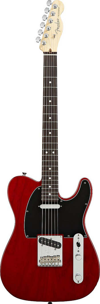 Fender American Standard 2011 Tele RN Crimson Red Transparent