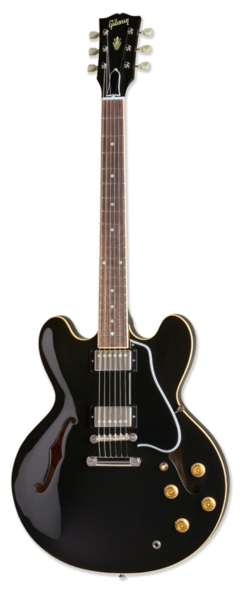 Gibson ES-335 Dot Plain Gloss Ebony