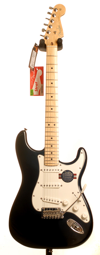 Fender American Standard Strat MN Black (End of Line)