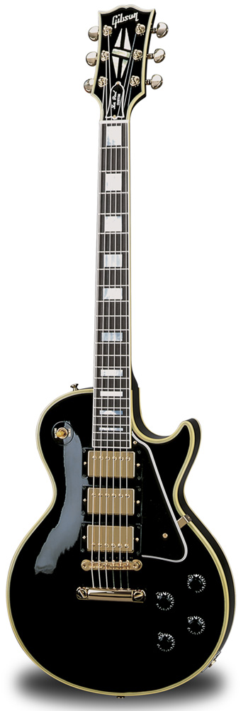 Gibson Custom Shop Les Paul 57 Black Beauty 3 PU V.O.S