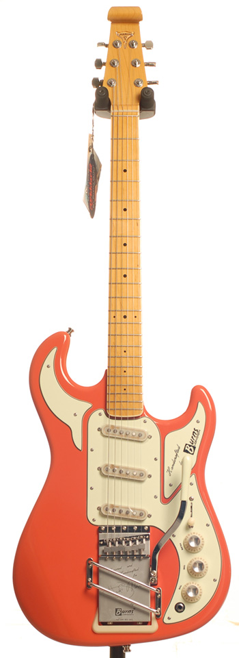 Burns Signature 64 Hank Marvin Guitar Red MN