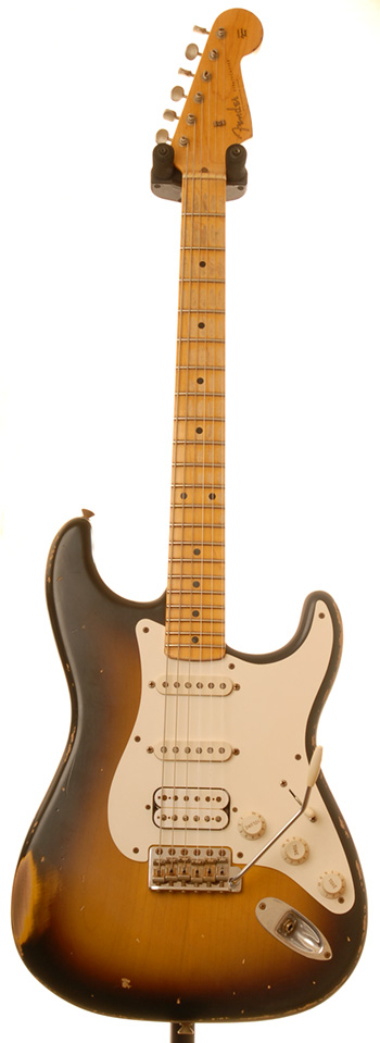 Fender Custom Shop 50s Strat Heavy Relic HSS 2 Tone Sunburst MN