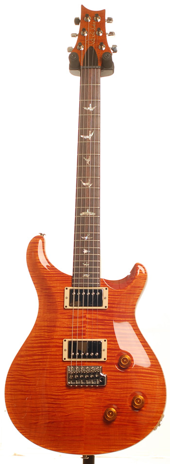PRS Custom 22 Orange 10 Top Birds Trem