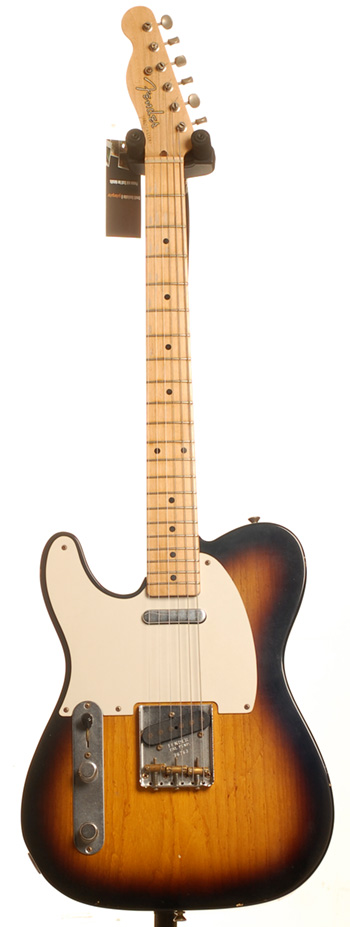 Fender Custom Shop 50s Relic Tele 2 Tone Sunburst LH