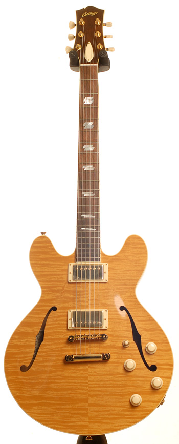 Collings I-35 Deluxe Natural w/Parallelogram Inlays