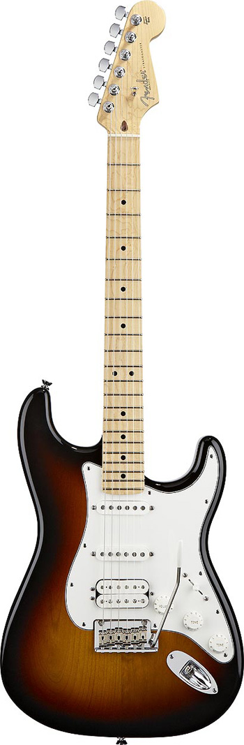 Fender American Standard Strat HSS MN 3-Colour Sunburst (End of Line)
