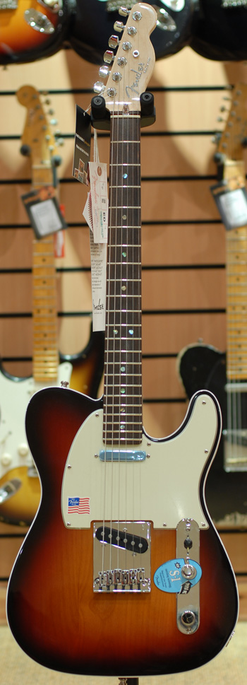 Fender American Deluxe Tele RW 3-Colour Sunburst