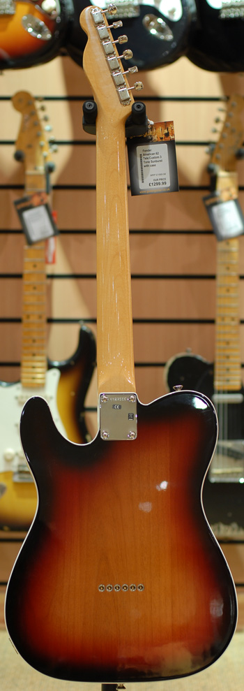Fender American Vintage 62 Tele Custom 3-Colour Sunburst