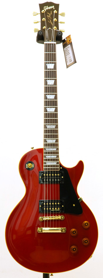 Gibson Les Paul Standard Custom Shop Candy Apple Red Dark Back