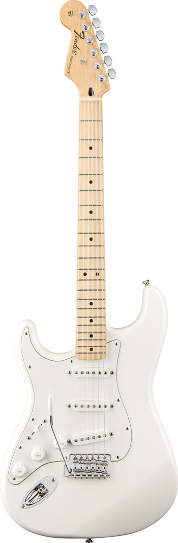 Fender Standard Strat LH MN Arctic White Tint