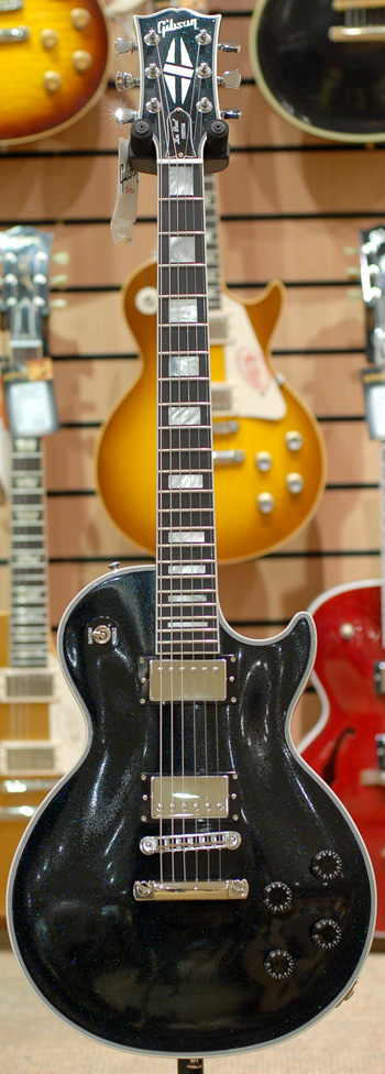 Gibson Custom Shop Les Paul Custom Custom Shop Dark Green Sparkle Nickel Hardware
