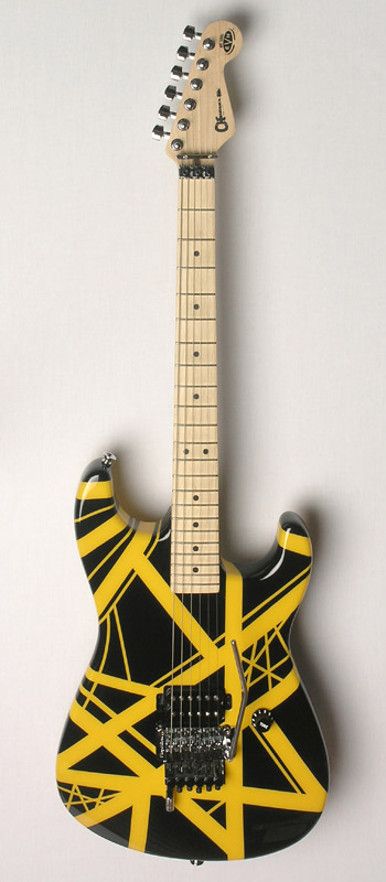 Charvel EVH Ltd. Black and Yellow Stripes