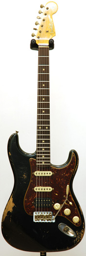 Fender Custom Shop 60s Heavy Relic HSS Strat Black