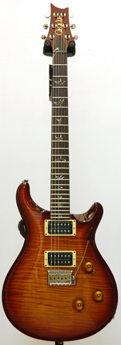 PRS Custom 24 Birds Dark Cherry Sunburst