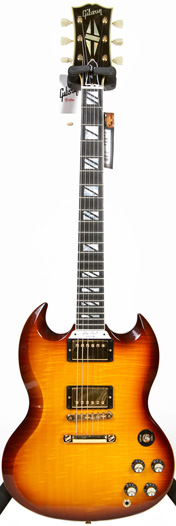 Gibson Custom Shop SG Custom 2 Pickup Maple Body/Figured Maple Neck