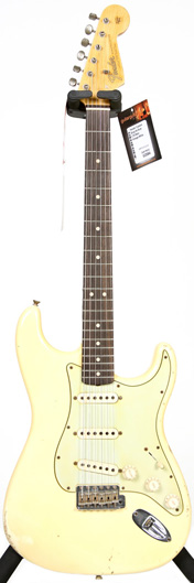 Fender Custom Shop 64 Strat Ltd Relic Vintage White