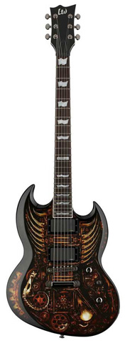 ESP Viper-CZ Clockwork Zombie Limited Edition