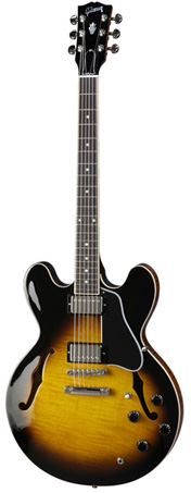 Gibson ES-335 Dot Figured Gloss Tri Burst