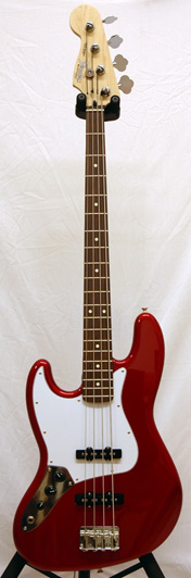 Fender Standard Jazz Bass RN Chrome Red LH