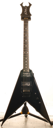 BC Rich NJ Series Flying V Speedloader Black Ex Demo