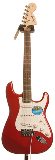 Squier Affinity Strat MN Metallic Red