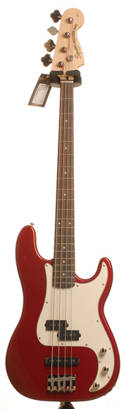 Squier Standard P-Bass Special RN Candy Apple Red