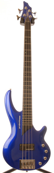 Hudson Project Bass PB4-CB Cobalt Blue 4-String