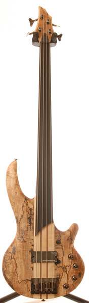 Hudson Elite Project Bass PBS4-FL-NOP Natural Open Pore Fretless
