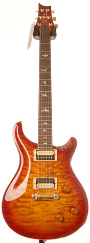 PRS Custom 22 Cherry Sunburst Quilt 10 Top Birds Stoptail