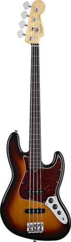 Fender American Standard 2011 Jazz Bass Fretless RW 3 Colour Sunburst (End of Line)