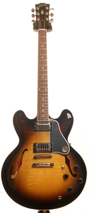 Gibson ES-335 Dot Reissue Figured Gloss Vintage Sunburst