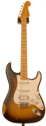 Fender Custom Shop 50s Strat Heavy Relic HSS 2 Tone Sunburst MN