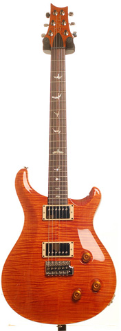PRS Custom 22 Orange 10 Top Birds Trem