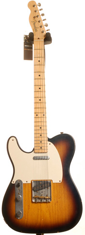Fender Custom Shop 50s Relic Tele 2 Tone Sunburst LH