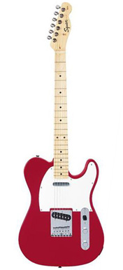 Squier Affinity Tele MN Met Red