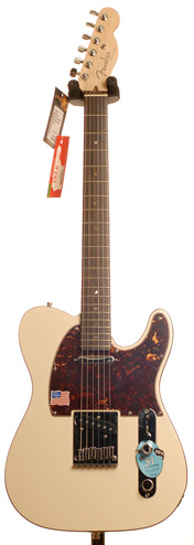 Fender American Deluxe Tele RW Olympic White Pearl