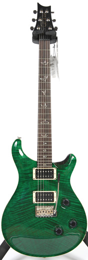 PRS Custom 24 Emerald Green 10 Top Birds Trem