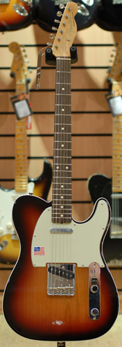 Fender American Vintage 62 Tele Custom 3-Colour Sunburst